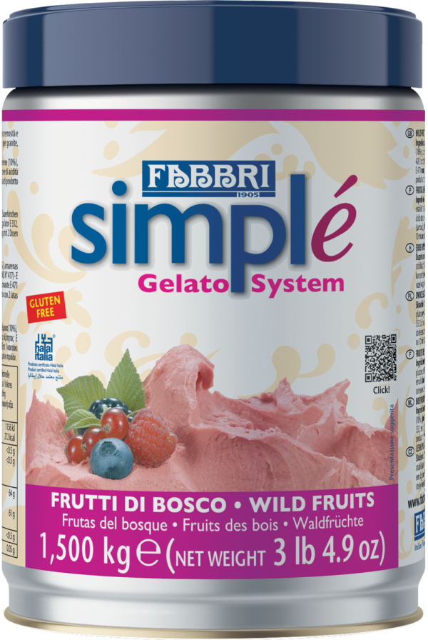 9225239 SIMPLE FABBRI FRUTTI DI BOSCO