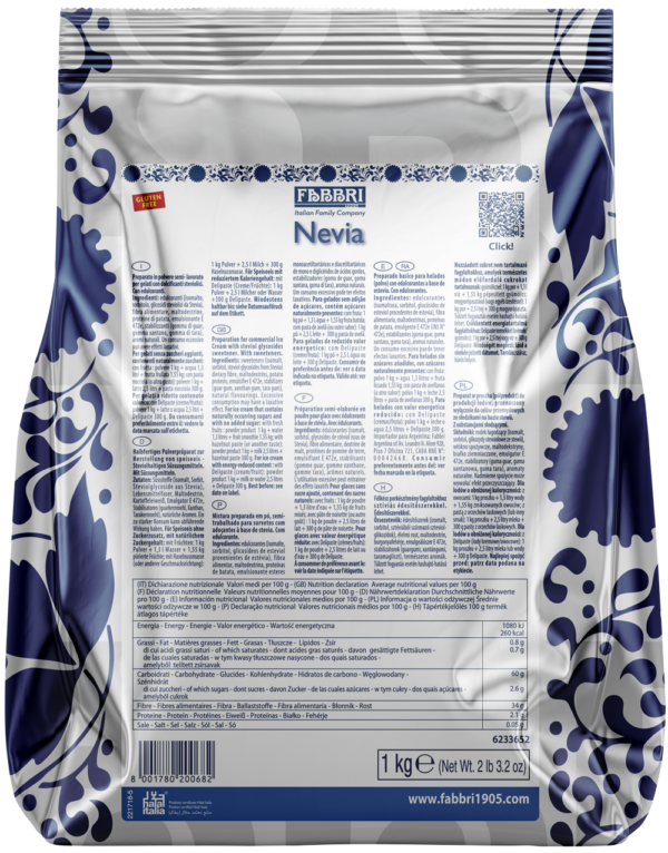 9233652 BASE FABBRI NEVIA con Stevia