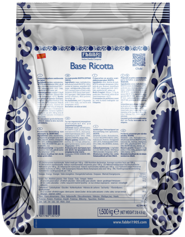 9234645 SIMPLE FABBRI BASE RICOTTA