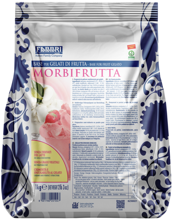 9236021 BASE FABBRI MORBIFRUTTA 50