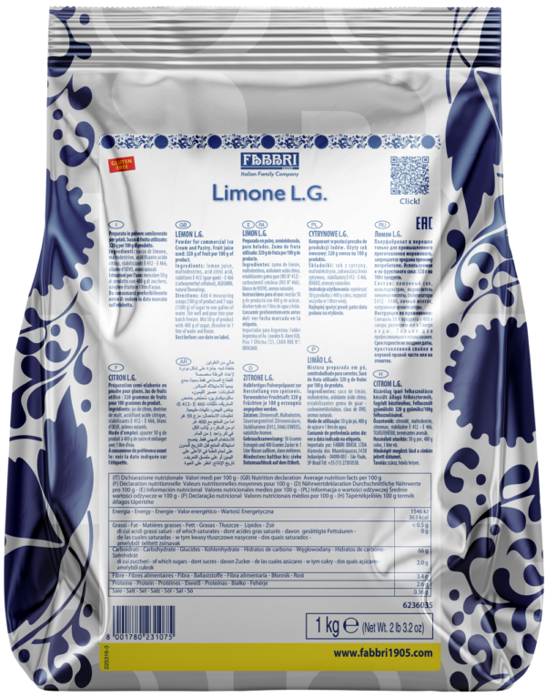 9236035 BASE FABBRI LIMONE LG 50