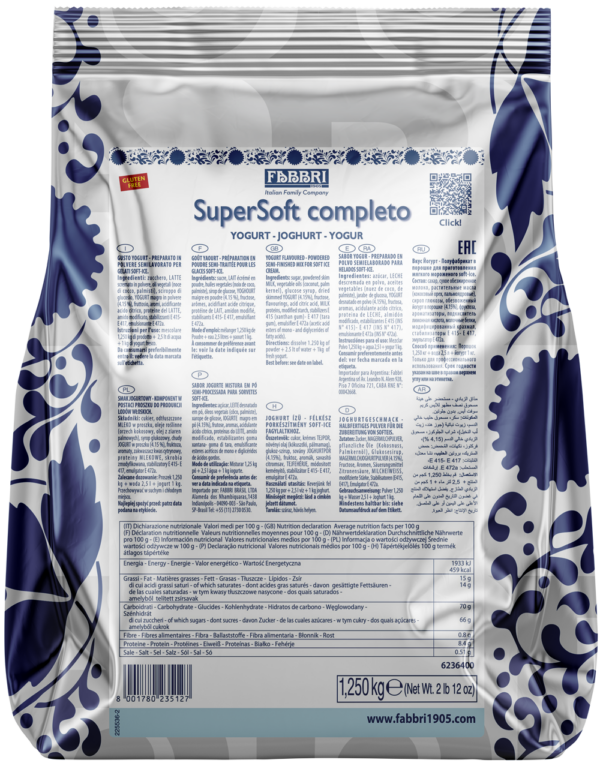 9236400 FABBRI SUPERSOFT YOGURT completo