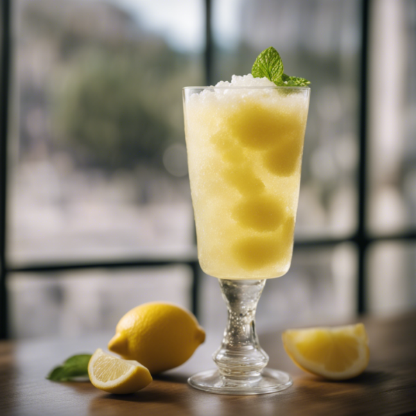 Lemon Granita Mix Scene Image