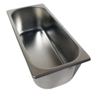 Stainless Steel Ice Cream Tub Small 360x165x120