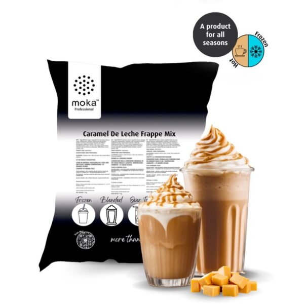 caramel de leche frappe mix